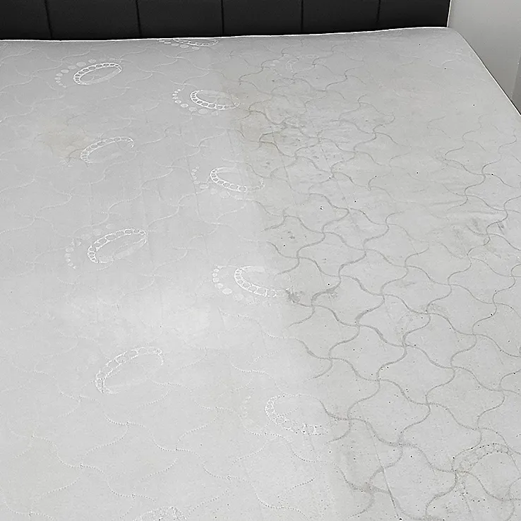 Dubinsko pranje nameštaja: dušek u toku procesa dubinskog čišćenja